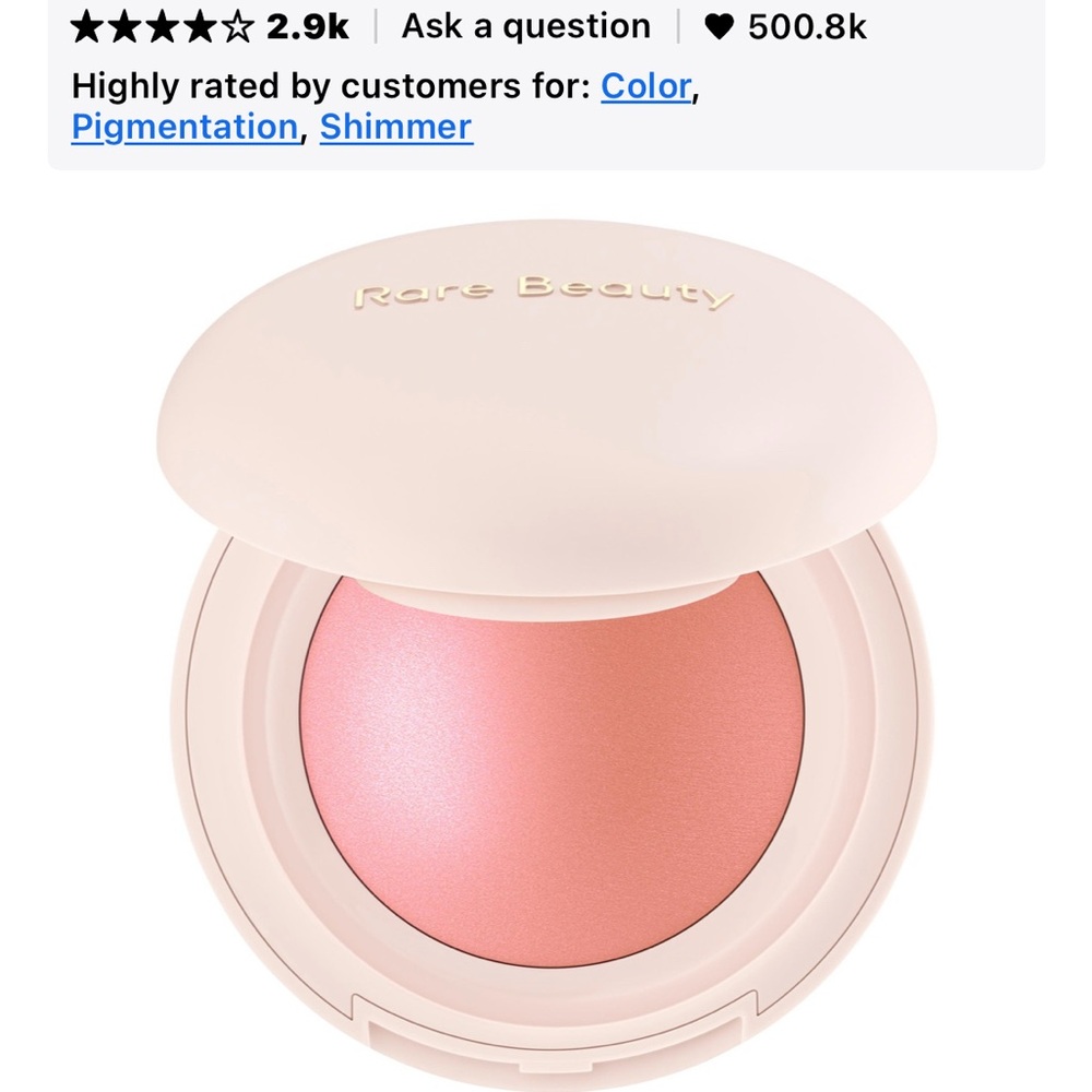 Rare Beauty Blush - Soft Pink Glow